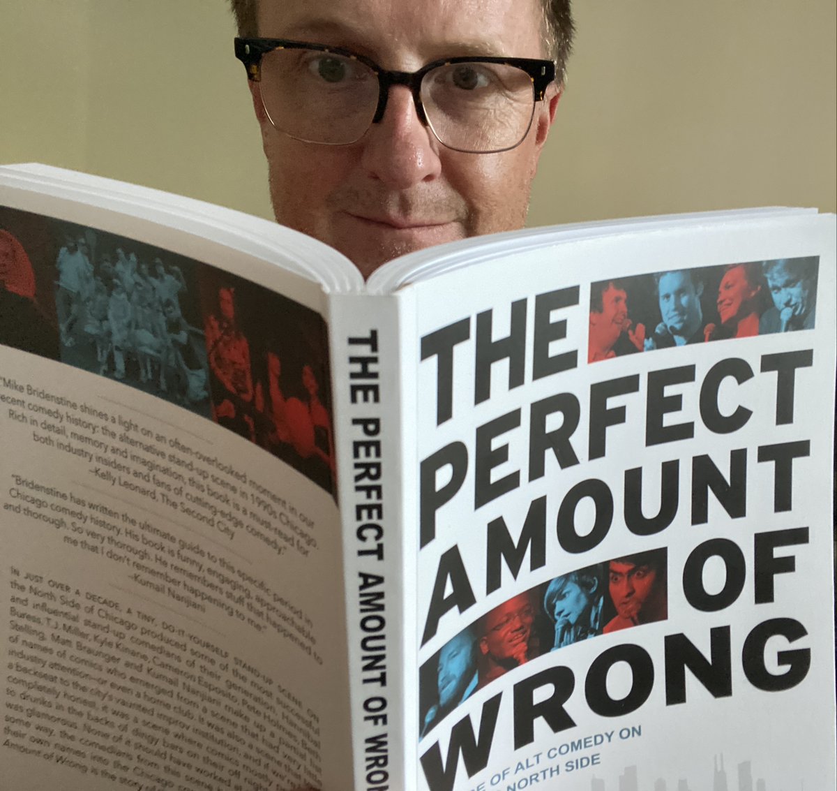 mattknudsen's tweet image. The perfect amount to read of The Perfect Amount of Wrong is all of it. @Brido's new book is a deep dive, love letter to Chicago's alt comedy that incubated some of our favorite comics working today.

Run, don't walk. Ok, walk when you need to but definitely get the book. 5 Stars