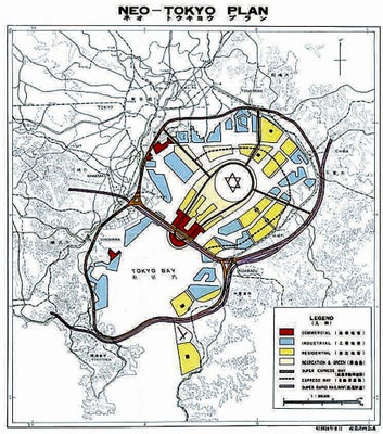 【64年前の提言】幻の都市「ネオ・トウキョウ」、新首都の名は「ヤマト」
news.livedoor.com/lite/article_d…

「東京湾の3分の2を埋め立てて、都市を造る」と政府に提言されていた。埋め立ての面積は2億坪で、現在の23区より広い。画期的な構想だったが、必要とされた予算は4兆円で、実現はしなかった。