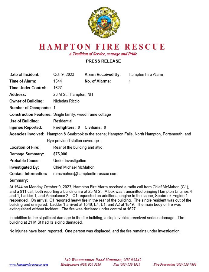 HamptonNHFD's tweet photo. https://t.co/sJd6LVnDYh