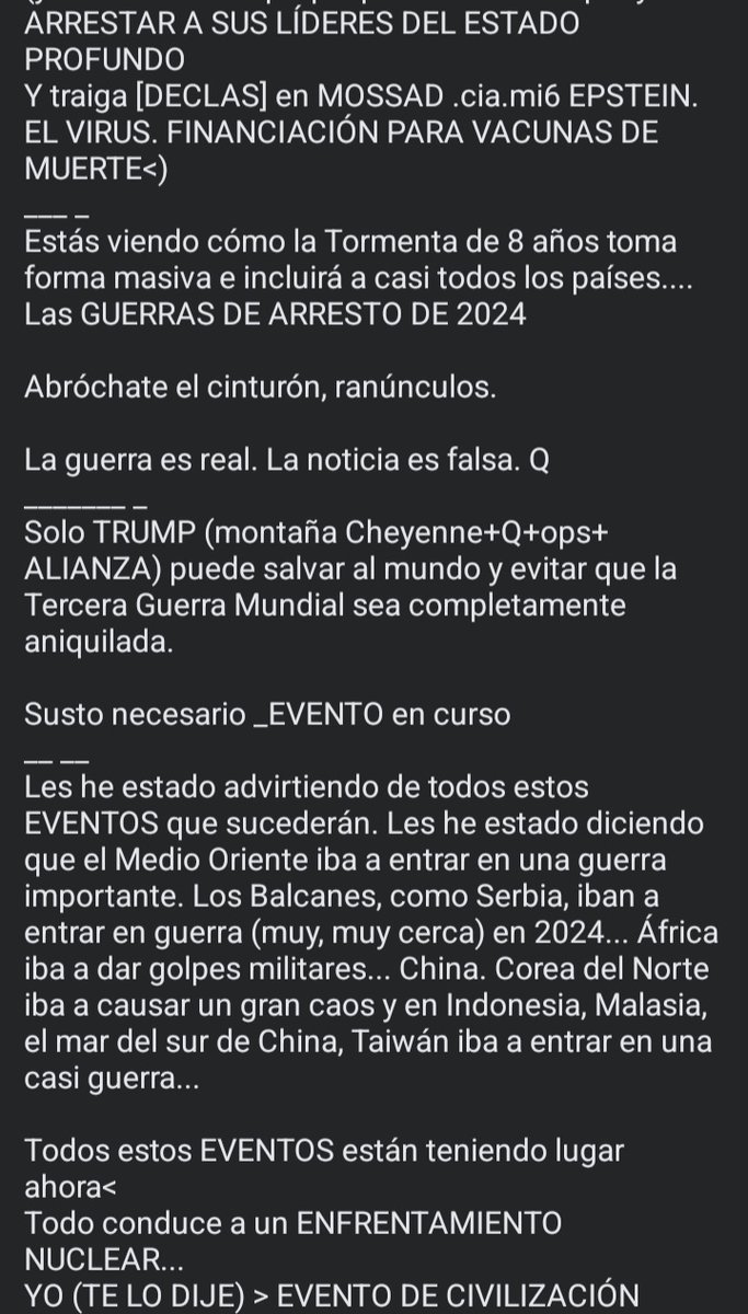 SIUKRA12's tweet photo. R.R.
QTSR
EQUIPO R.R. AVISO
UN GRAN PÁNICO HA ESTADO OCURRIENDO EN ISRAEL EN LOS ÚLTIMOS DOS AÑOS, A MEDIDA QUE SE ESTÁN ACERCAN A LA EXPOSICIÓN TOTAL DE LAS CONEXIONES DE LA ÉLITE GLOBALISTA MUNDIAL Y SU FINANCIACIÓN DE EPSTEIN. LA TRATA DE PERSONAS Y SU FINANCIACIÓN DEL VIRUS https://t.co/UKXrrRceOr