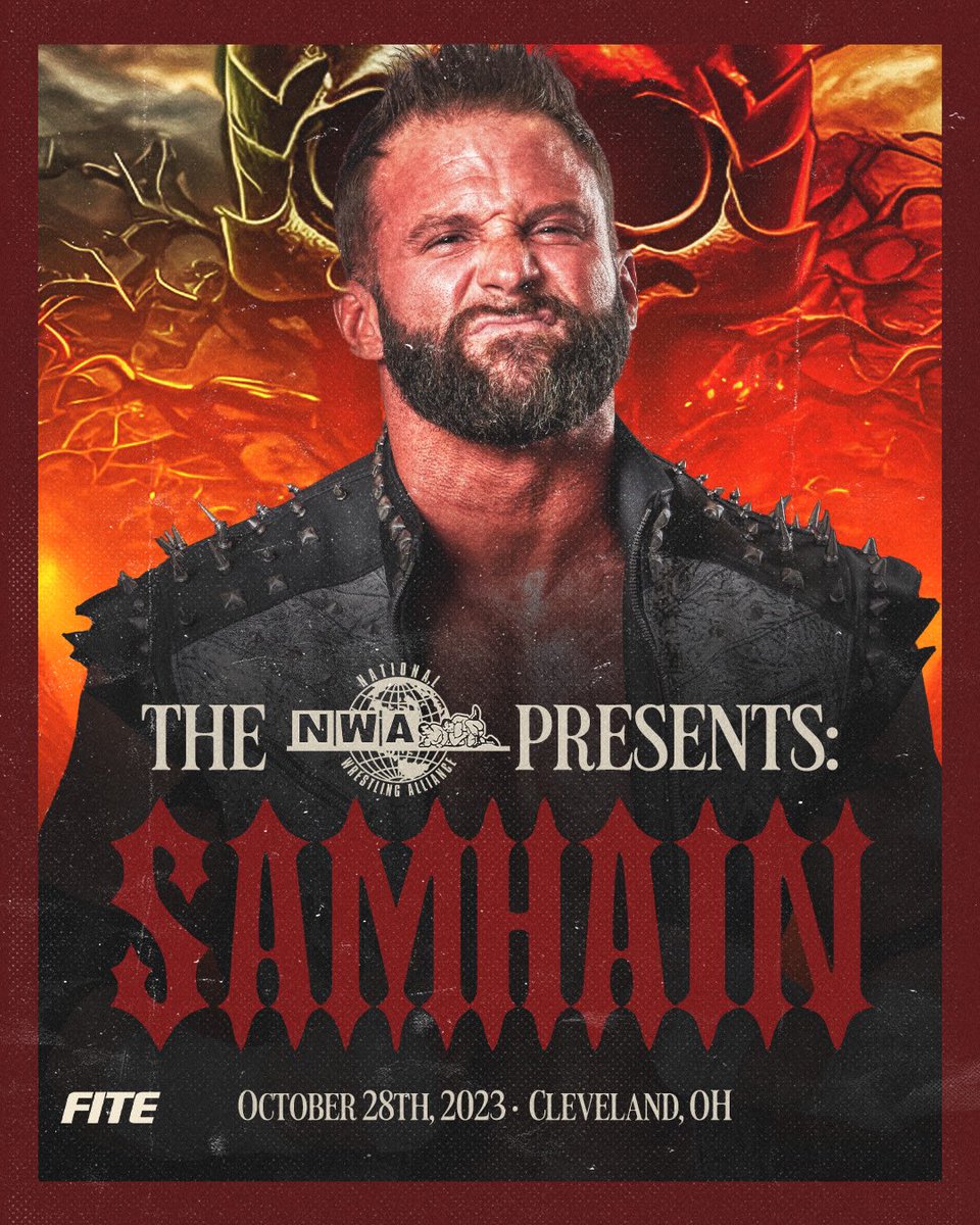 NWA SAMHAIN continues to get better! 🩸⛓️☠️ We can’t have a hardcore theme PPV without the “Deathmatch King” himself, @TheMattCardona 📍 Cleveland TempleLive Saturday, October 28th, 2023! 🎟️ NWATIX.com