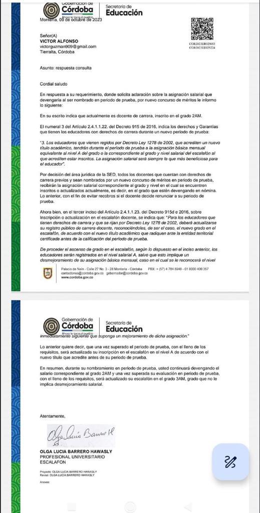 osdasiar's tweet photo. @fecode @Ademacor @CNSCColombia . bajo ningún referente legal algunas secretarías están tomando decisiones arbitrarias. Dónde la ley es clara en ese asunto. Dónde está nuestros sindicato a la hora de pelear por nuestros derechos. Algunos docentes estamos en espera de asceder https://t.co/XQIWX6rfy4