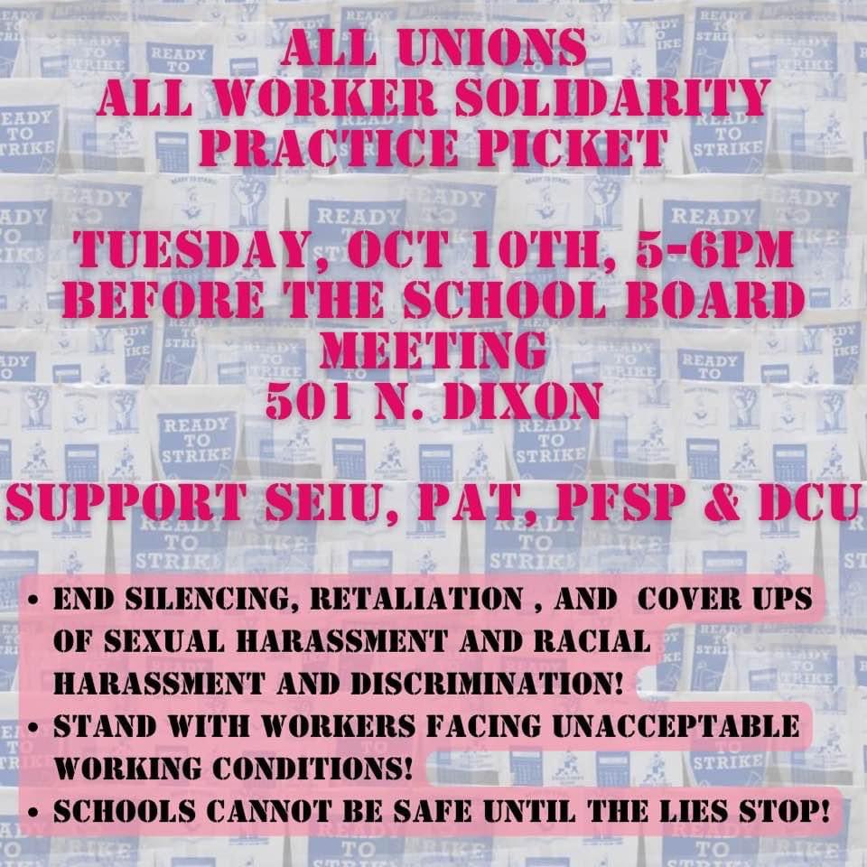 Come on out and fight for the schools our kids need.