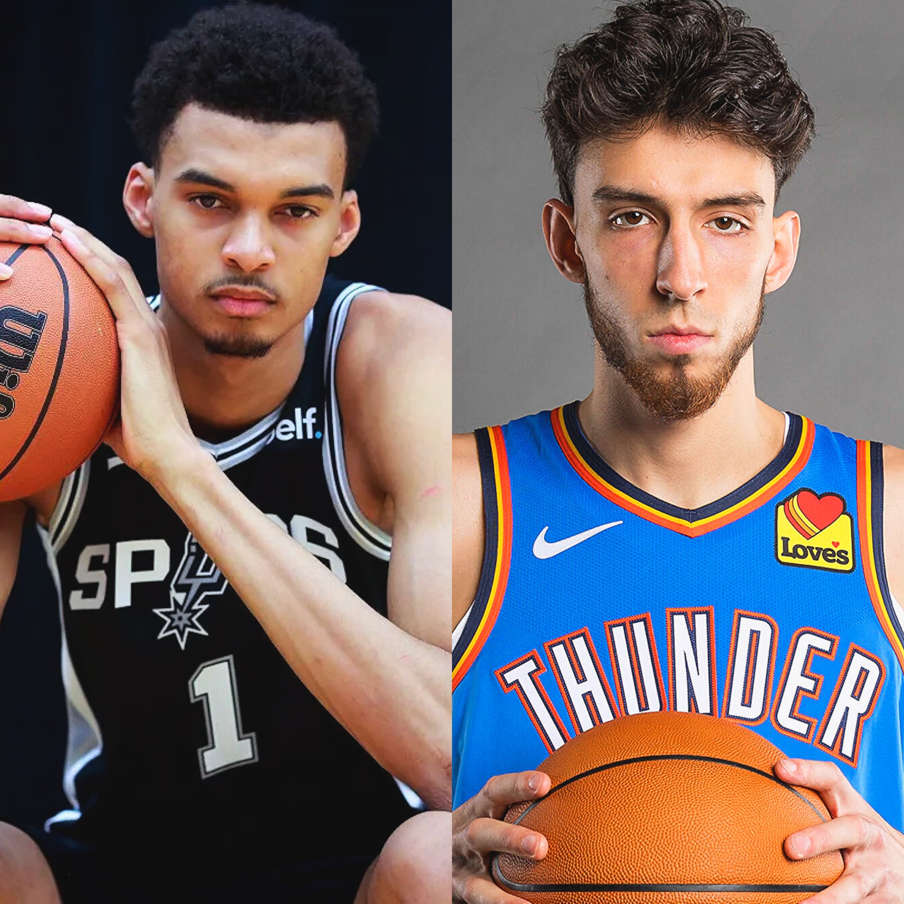 NBA World on X: "Victor Wembanyama vs Chet Holmgren in the first quarter of  their NBA preseason debuts: Wemby: Chet: 10 PTS 14 PTS 1 REB 7 REB 1 BLK 1  BLK