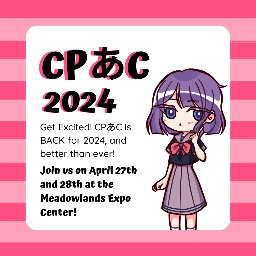CastlePointCon's tweet image. That's right everyone, we're back for another convention! Mark your calendars, April 27th-28th, 2024. We've got lots of fun stuff planned for this year! Can't wait to see everyone there.