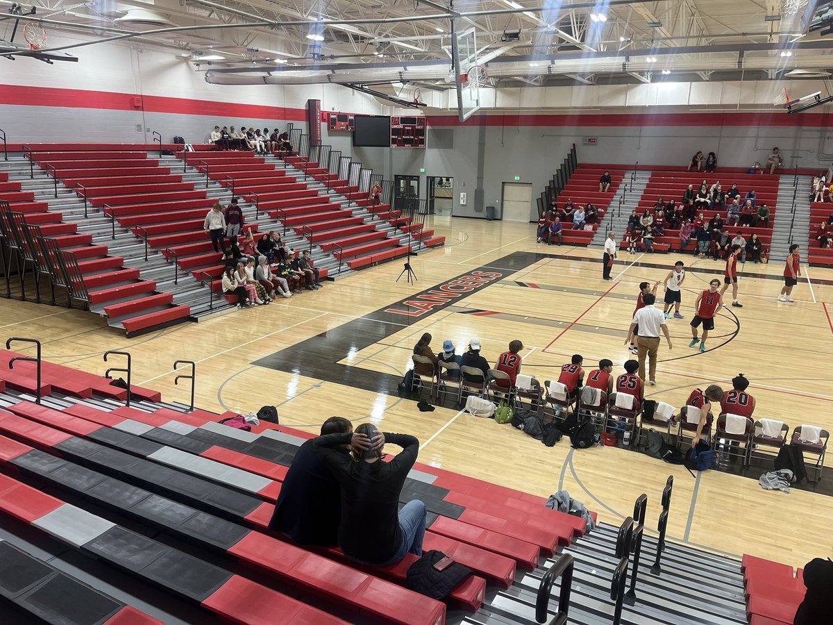 LAFAthletics's tweet photo. It’s Happening!!!!!👀👀👀. First time in the newly renovated Fieldhouse!  Go Lancers!!  Thanks for all the hard work and patience from everyone who helped make this happen! https://t.co/w2Kg7oByjZ