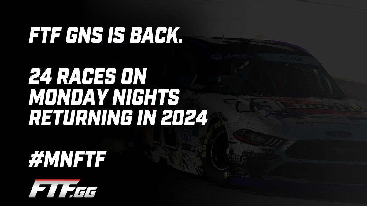 FTF_Racing's tweet photo. Kicking off our 2024 announcements with something that everyone will like... Well, mostly everyone.
Schedule and regulations coming soon!
#MNFTF #FTFGNS https://t.co/TqZnR7yiFP