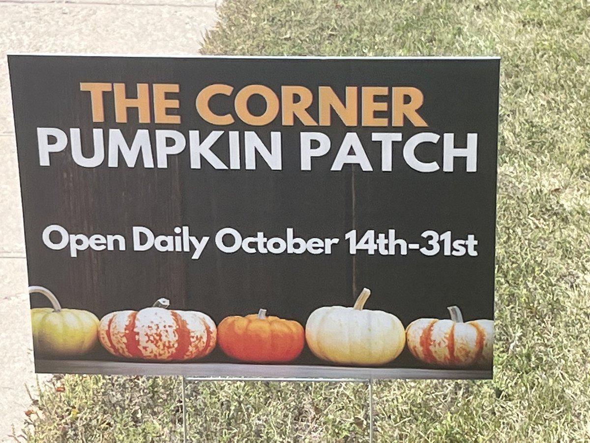 StJamesMC's tweet photo. Join us for our Pumpkin Patch beginning this Saturday, October 14. Lots of special events through Halloween! Open Daily! #pumpkinpatch https://t.co/S1HaXym6el