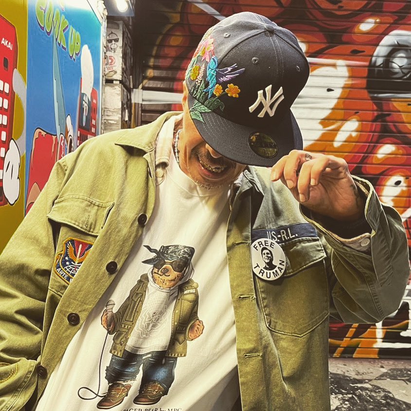TWIGY1971's tweet photo. Thank you for your usual support🔥@newera_japan 
#newera @NewEraCap 
#twigy #japanesehiphop 
#microphonepager https://t.co/9o4EMsmWuw