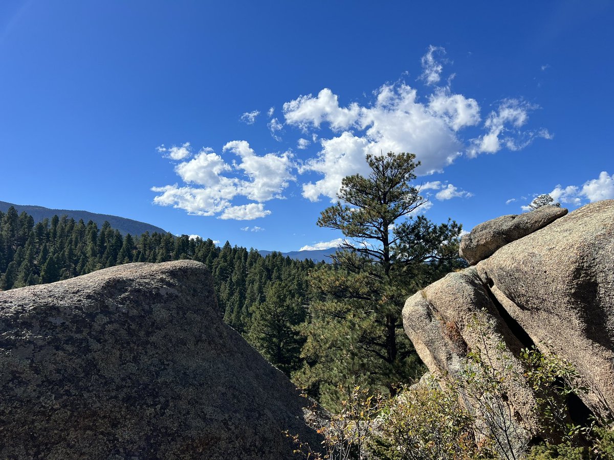 COtriMom's tweet photo. Day 2! Day off work. Me &amp; Exie enjoyed the fresh air &amp; dirt trails. Today was a most excellent day. ⛰️🍂🚵🏽‍♀️ https://t.co/OTMuxngGzG