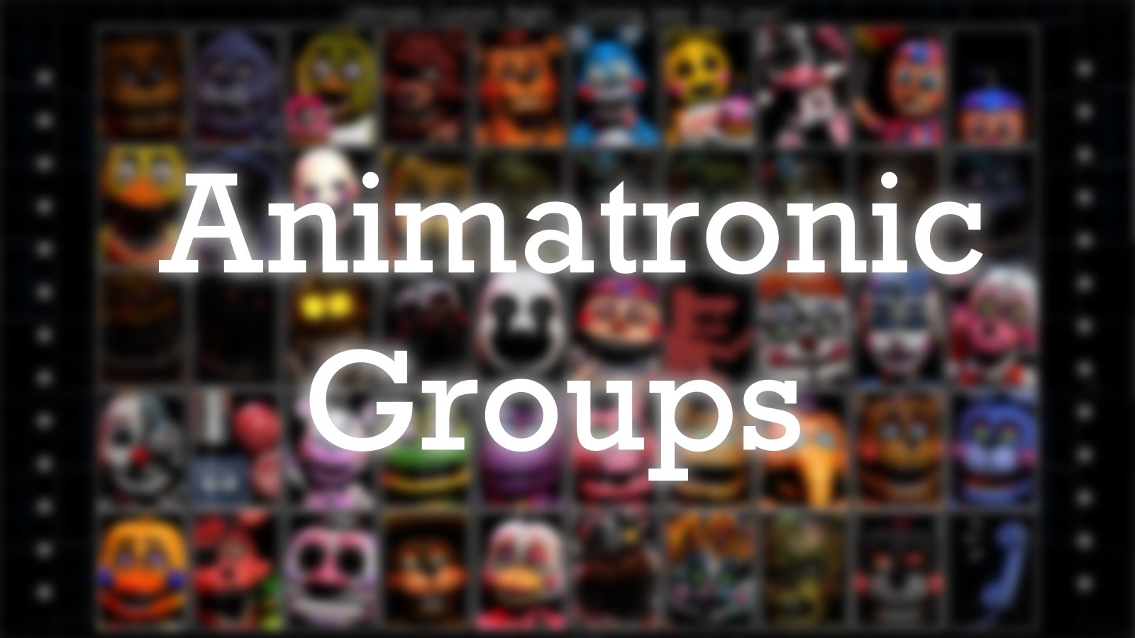 FNAF TIER LIST  WHO ARE THE BEST ANIMATRONICS ?! 