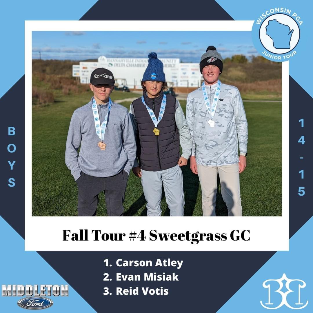 FallsAthletics's tweet photo. ⛳️🏌🏻Proud of our Guys! Putting
in work heading into our Offseason. Looking forward to Team Miz teeing
it up next season! #FallsPride https://t.co/hZ9uLQuHq9