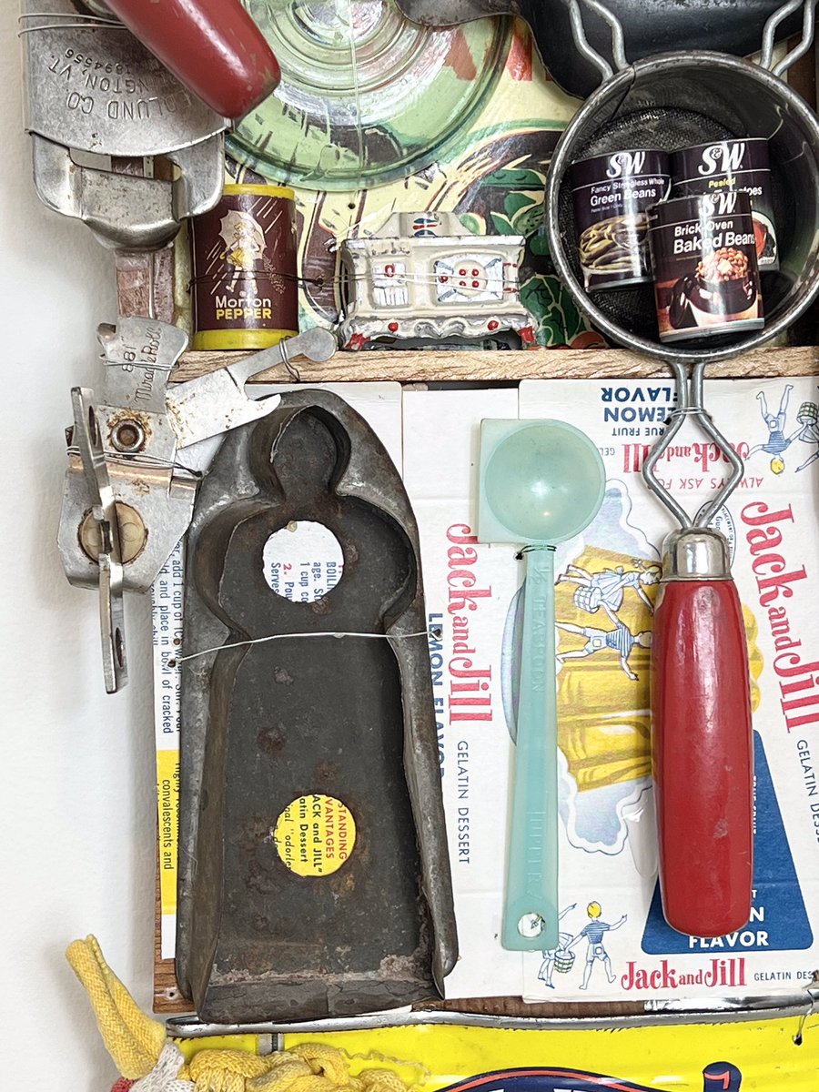 Fresh from the studio:

Love And A Pinch Of Salt

29 x 10 x 4

Thinking about how we show our love for family and friends with cooking and baking………throughout time and all cultures. A universal love language.