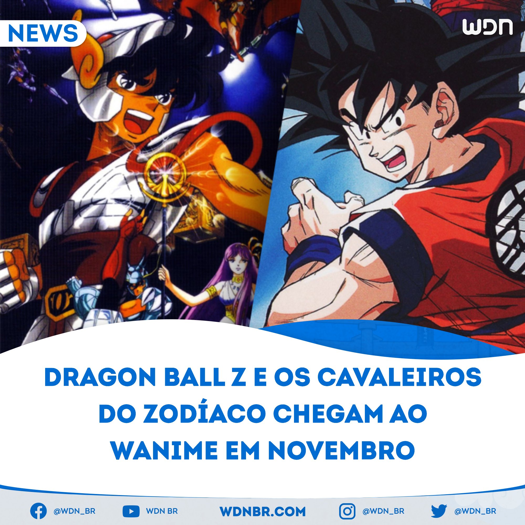 Dragon Ball Z ou Os Cavaleiros do Zodíaco, qual veio antes?