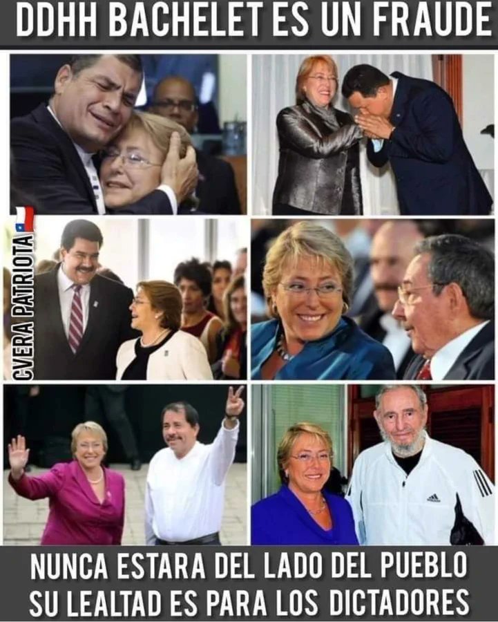 magdalena355's tweet photo. X favor una vieja vende patria terrorista Ladrona catalogada en Washington como una d las presidente más cortuptas d Latinoamérica 
Lame culos a Dictaduras comunistas asesina, inepta farsante, mintio cn título falso roba hasta hoy https://t.co/YfT1Z11Pnz