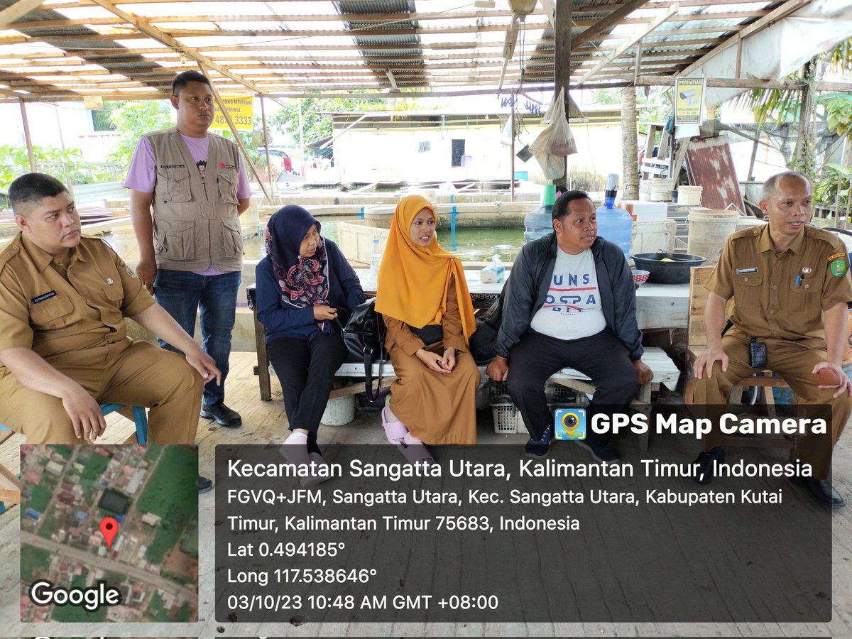 NurdianaNurdin4's tweet photo. Selasa (10/10), Nurdiana, Bersama Luhkan Kutim dan Bidang Budidaya Dinas Perikanan Kab. Kutai Timur, Kolaborasi dgn Tim CBIB DKP Provinsi untuk kelayakan sertifikasi CBIB bagi Pokdakan di Kutai Timur (Hari ke -2)
#GiatLuhkanSatminkalTegal #KutaiTimur #Luhlapor #CBIB https://t.co/L7mlUuvCol