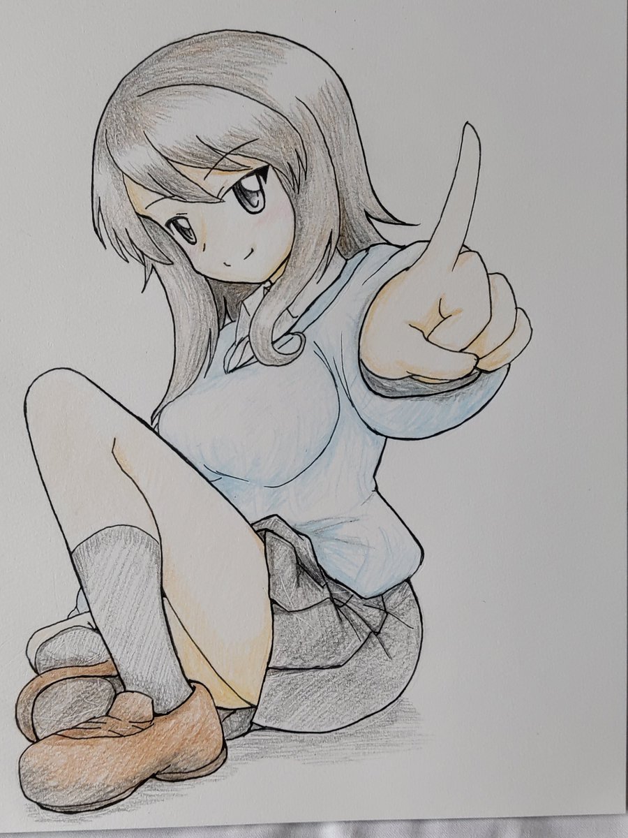 #無言でミカ絵をあげる