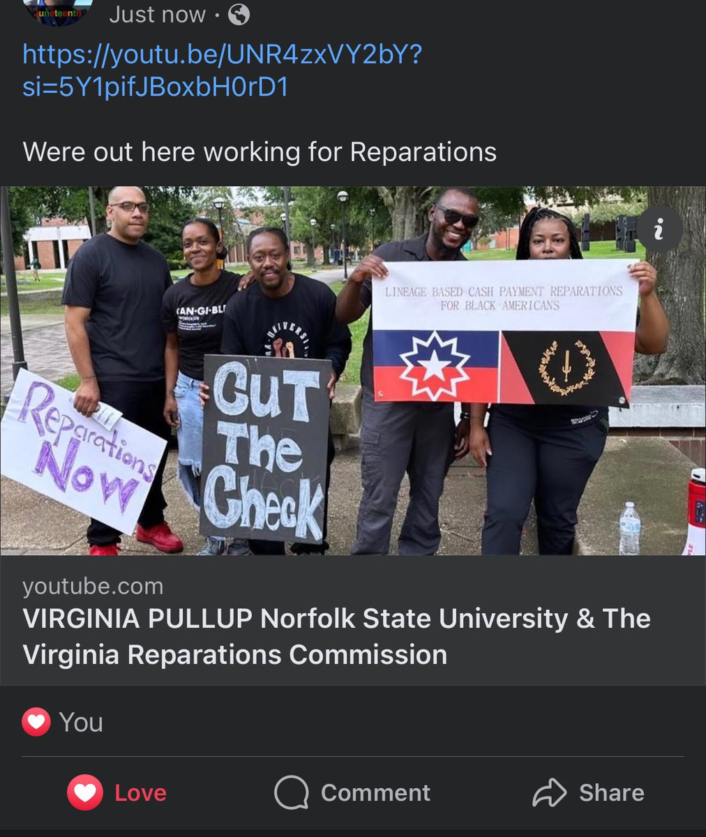 aboriginalga's tweet photo. Good job fam I shared on all my social media just now #STT #ThePullUp #Reparations https://t.co/68I7tlOEyM
