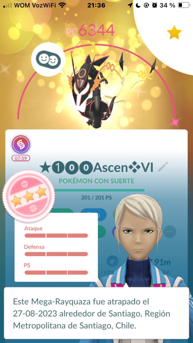 sebi_mau's tweet photo. 🐉🖤MEGA-RAYQUAZA #Shundo  Logre desbloquear segundo ataque legacy “VASTO IMPACTO” Intenso finde semana #GOBattleWeekend 🙌 https://t.co/bT7MhkVn0b