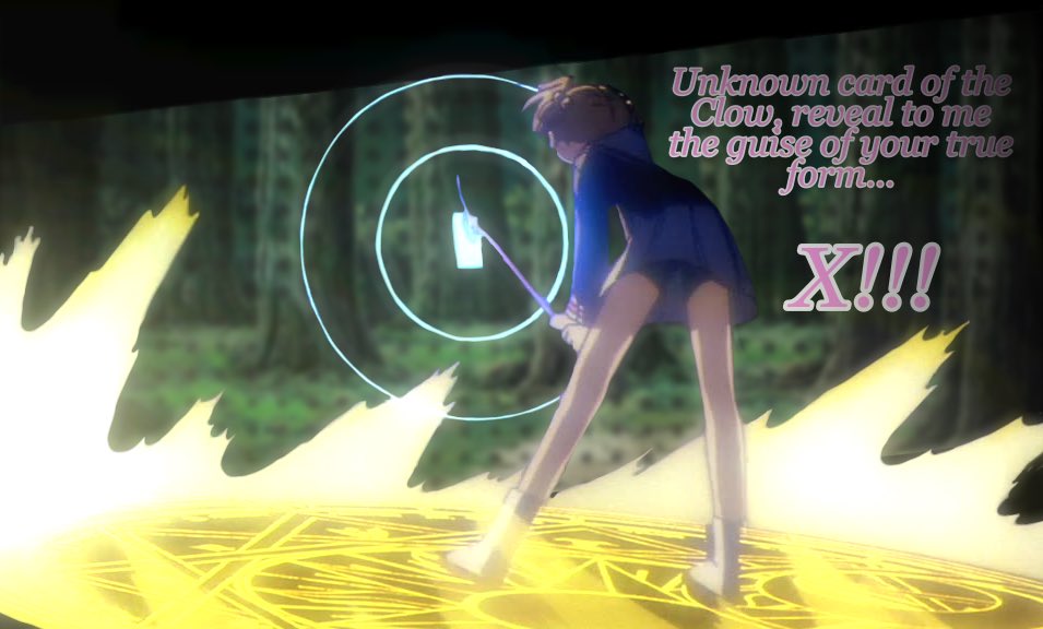 ClearCardCaptor's tweet photo. (1/2) https://t.co/PSjVP5I962