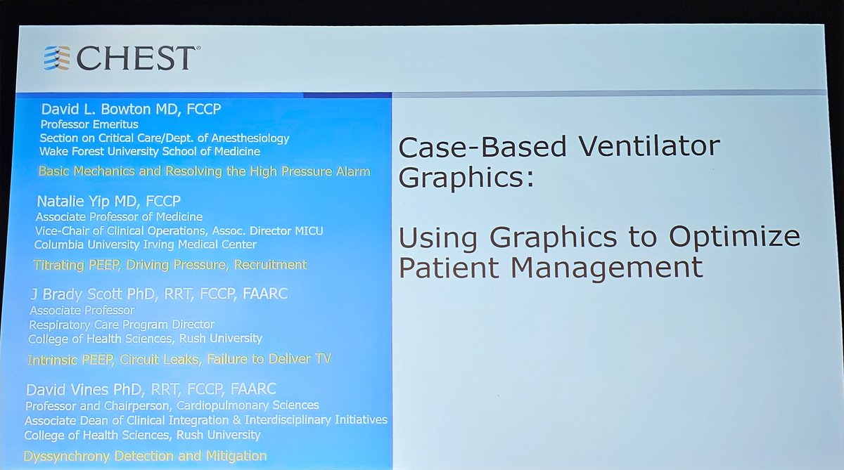JBradyScott's tweet photo. Up next with @DavidLVinesRRT @DavidBowton &amp; Natalie Yip! #CHEST2023 https://t.co/HSrE8j5Etj
