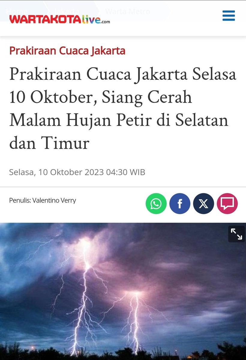 infojakarta's tweet photo. Malam ini Jakarta Hujan. https://t.co/0PvtIHpH4n