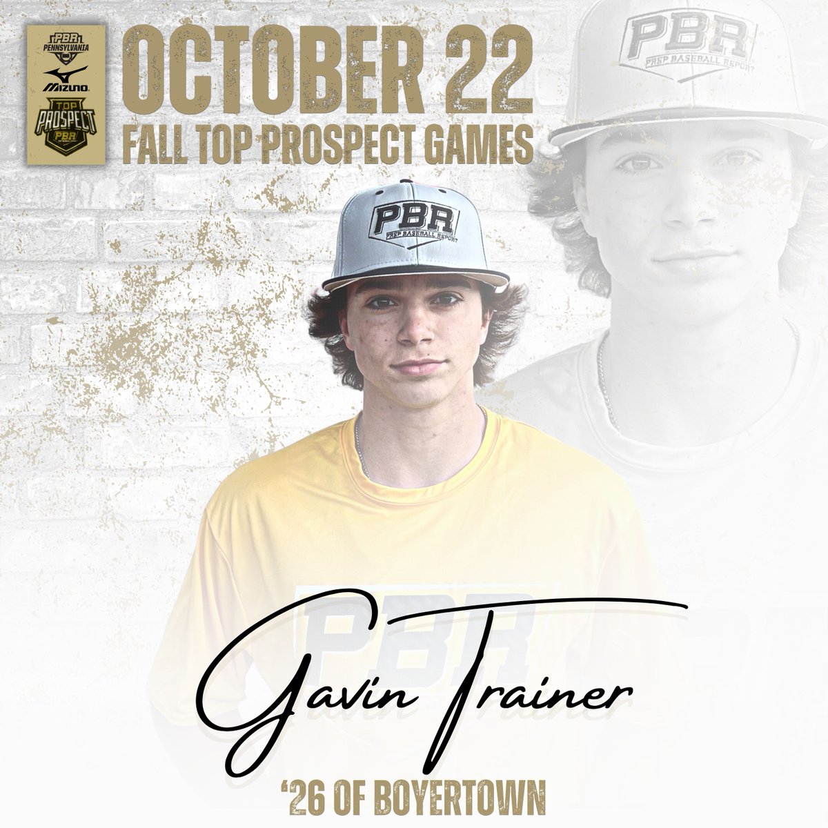Please welcome '26 OF Gavin Trainer to the 2023 Fall Top Prospect Games 🙌 (@gavin_trainer2) October 22 • Shippensburg University Limited SPOTS left. #prepbaseballfamily ⚾️ @parebals