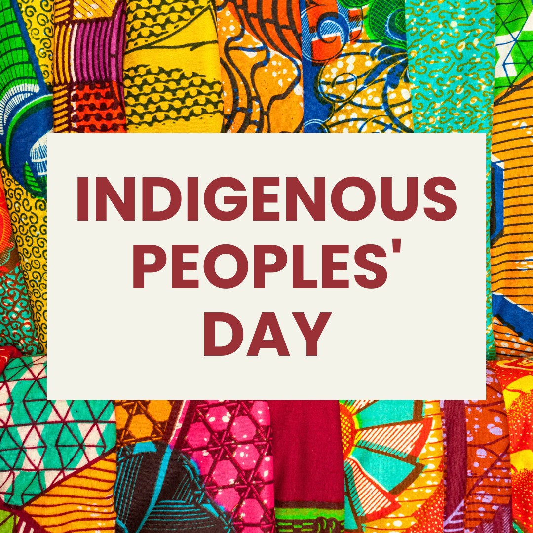Today, we honor  and celebrate the rich cultures and traditions of indigenous people everywhere. 

#indegenouspeoplesday