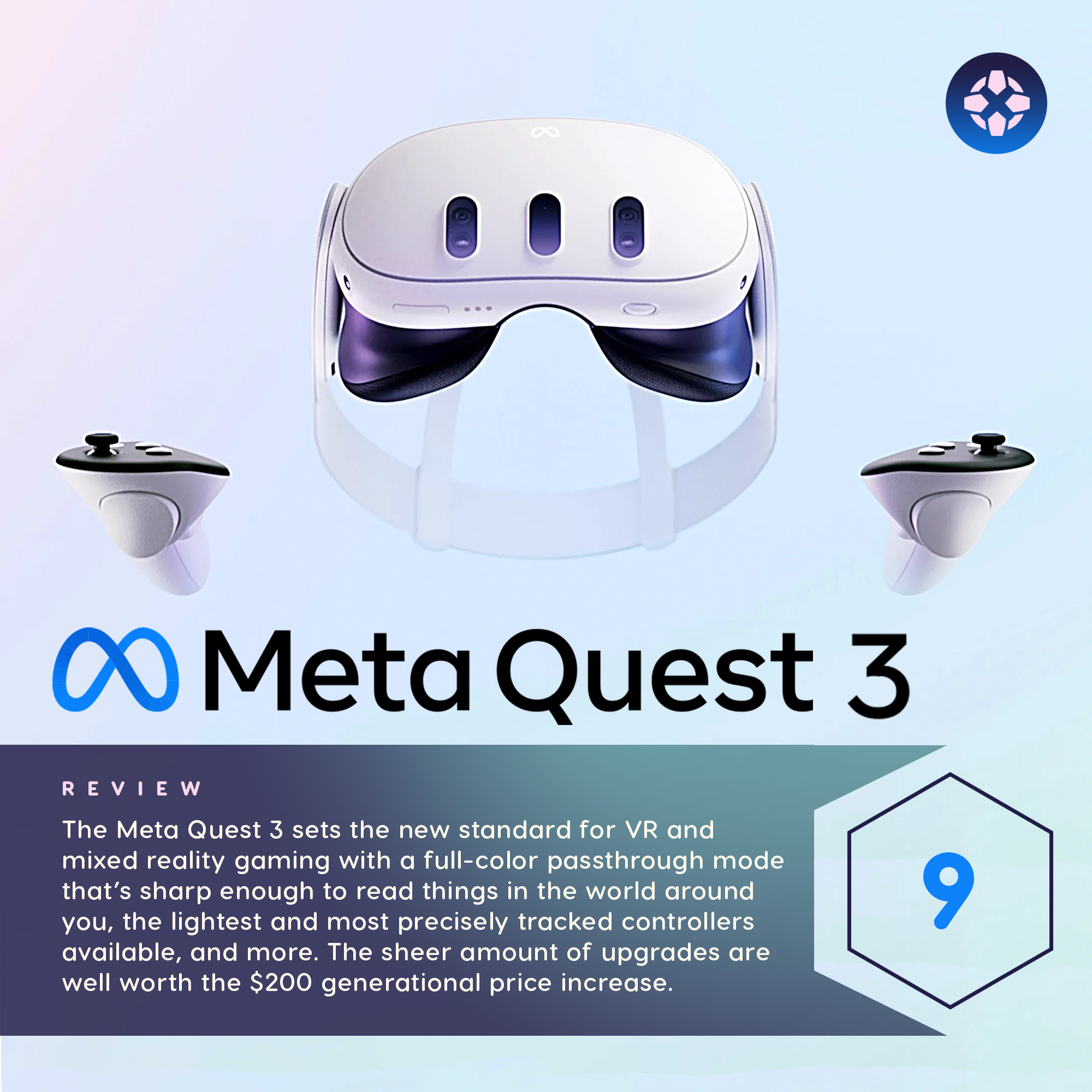 Meta Quest 3 - Virtual and Mixed Reality Headset