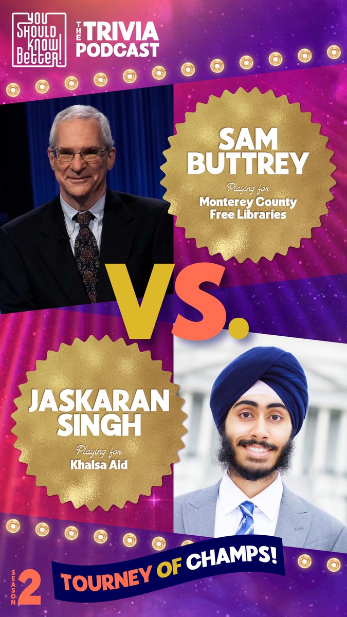 Listen as the hilarious Mike C. Nelson adjudicates the  fun-and-trivia matchup between Jeopardy National College Champion Jaskaran Singh and The Guy Who Looks A Little Like That Actor Guy!