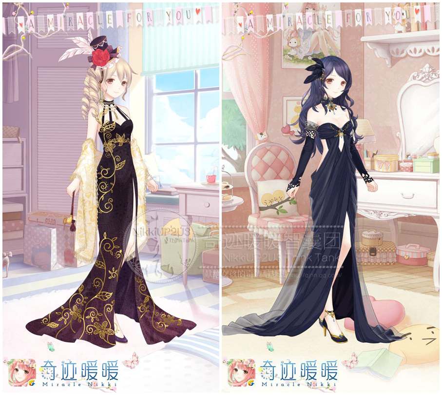 💕💕 #GenshinImpact #LoveNikki #原神 #Art #ForgottenGoldenDynasty #BondlessReunion #DreamyFoamsea
