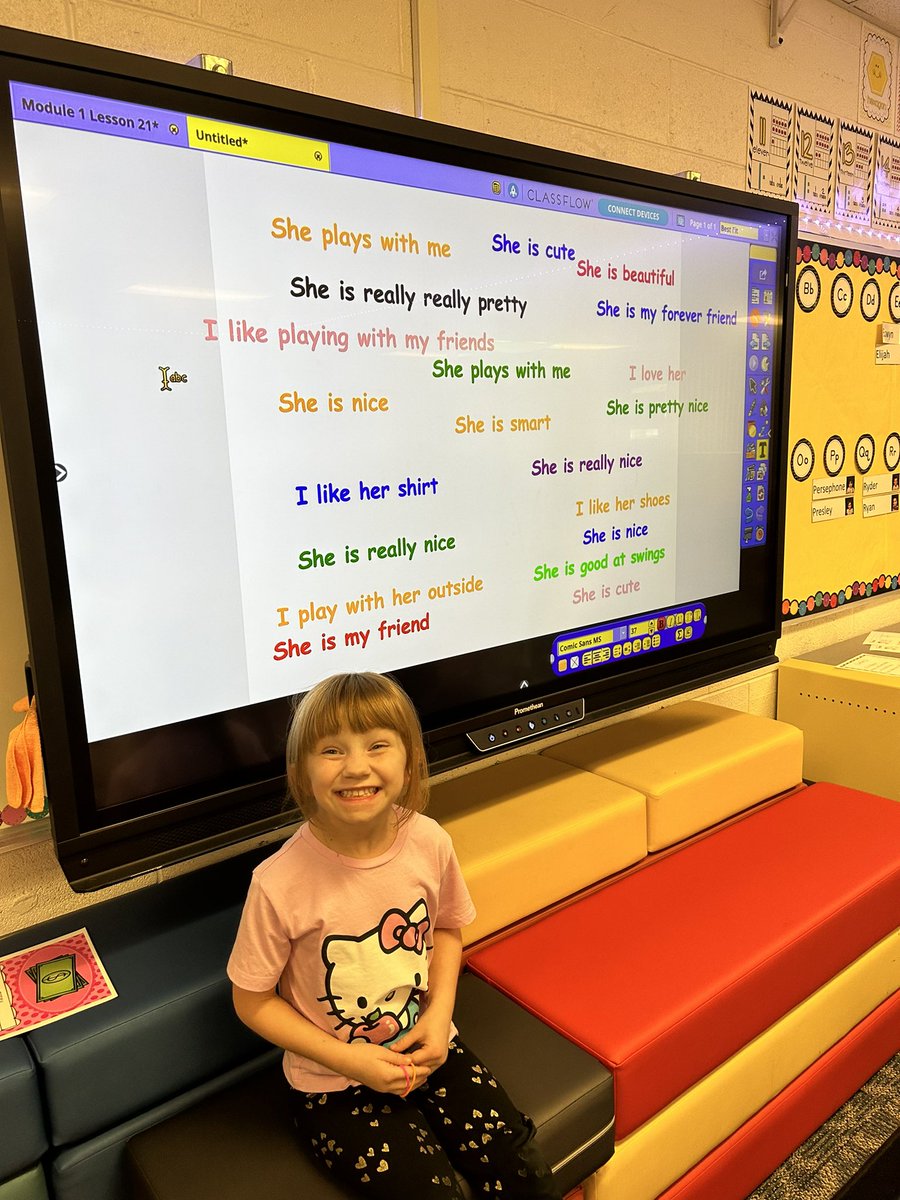 Some Rock Star love to Miss Luna!  She works hard to be Respectful, Responsible &amp; Safe!!  #fraserfamily #EdisonShines