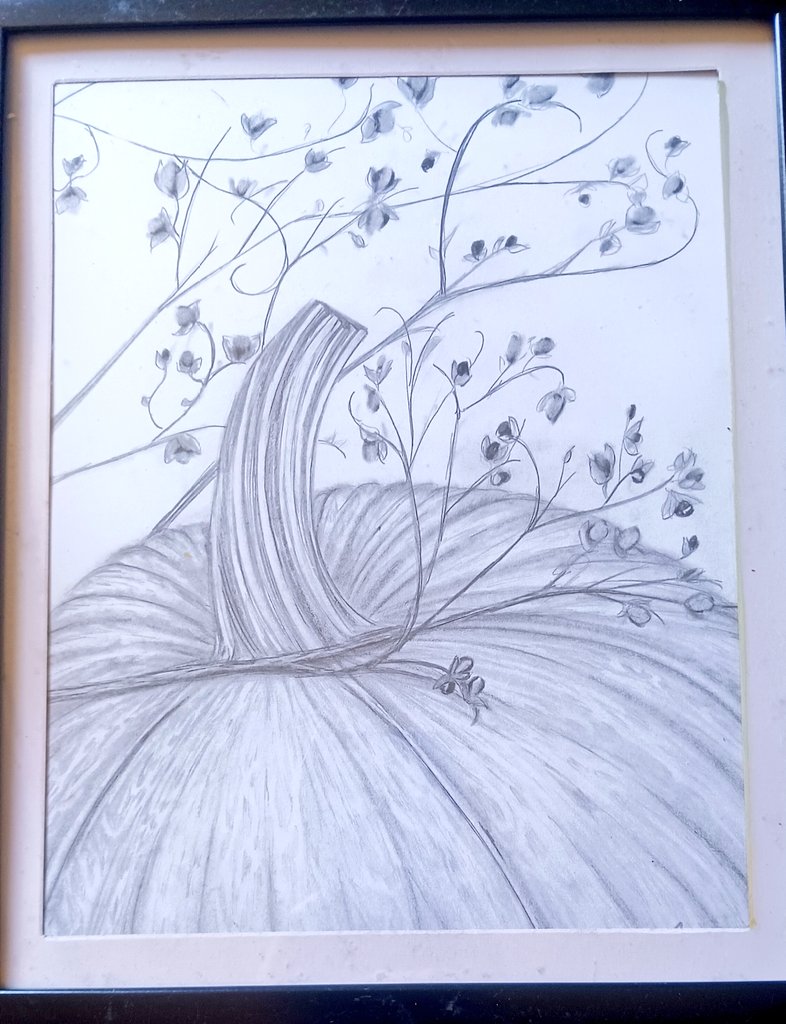 One of my favorite sketckes..I love pumpkins