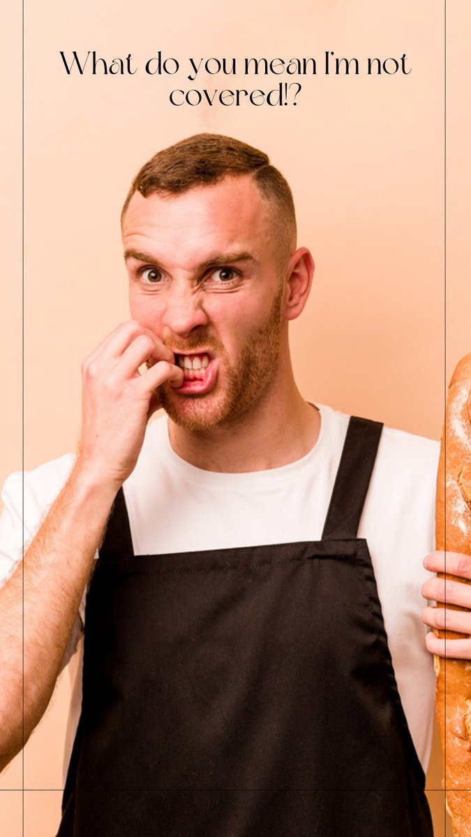 brian_weeden's tweet photo. Here’s a good one you: 

Why couldn’t the baker get any insurance? 

Because she was high whisk 🤣 https://t.co/i8C6fuvWL1
