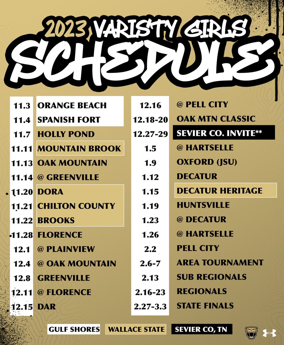 CHS_WBasketBall's tweet photo. Officially counting down the days to GAME DAY!💛🐾 25 days till tip off! #emptythetank #earnit #bearcatbasketball https://t.co/0z3LX9qB8Z