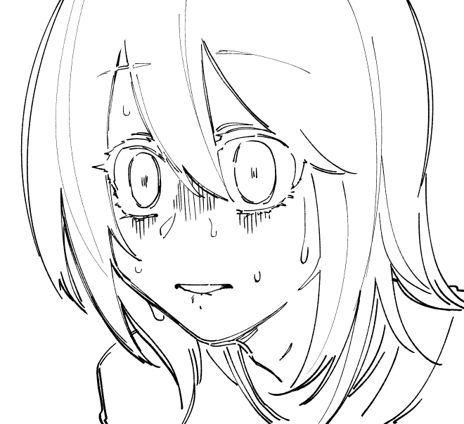 なんかこんな顔ばっか描いてんな 