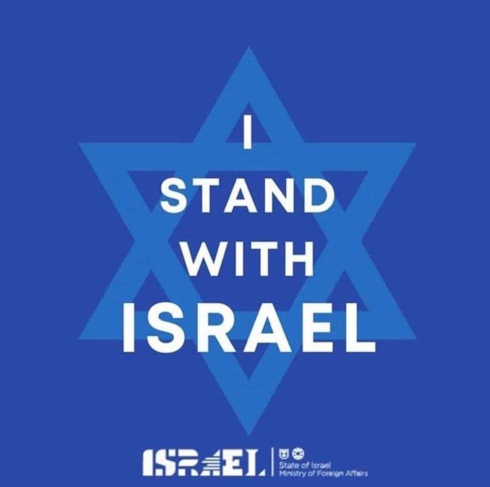adrianallames's tweet photo. I stand now - and forever - with Israel. #Israel #IStandWithIsrael https://t.co/mpQ6PO1Cb1