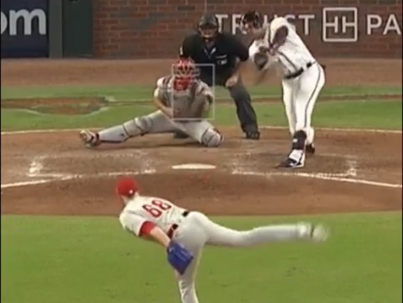 SatDownSouth's tweet photo. Phillies 🤝 Miami 

Can’t finish against a team from ATL https://t.co/KMocsoWh3d