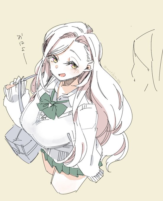 今日も1日良いことあるだろう朝☺️(男子生徒談)  #ちびっこちゃん朝活 