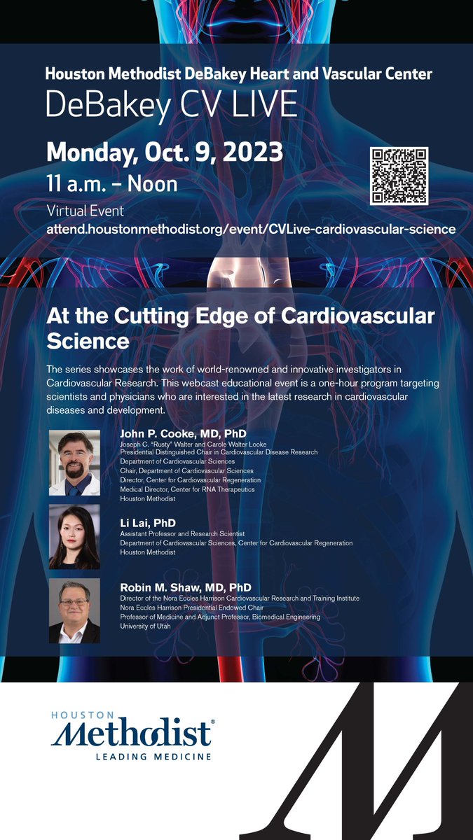 An AMAZING BIN-1 story delivered today @MethodistHosp by @RobinShawCVRTI as it relates to the future of gene therapy in heart failure. The future is bright! @NEH_CVRTI.