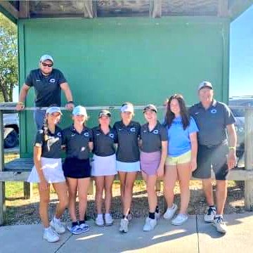 Chanute Lady Comet ⛳ finish 3rd 🥉 in their home  regional and qualify as a team for State! Delaney Hastings finished 6th🏅 as an individual.4A State will take place in Salina Oct 16-17. #SEKelite #SEKsports #SEKsports