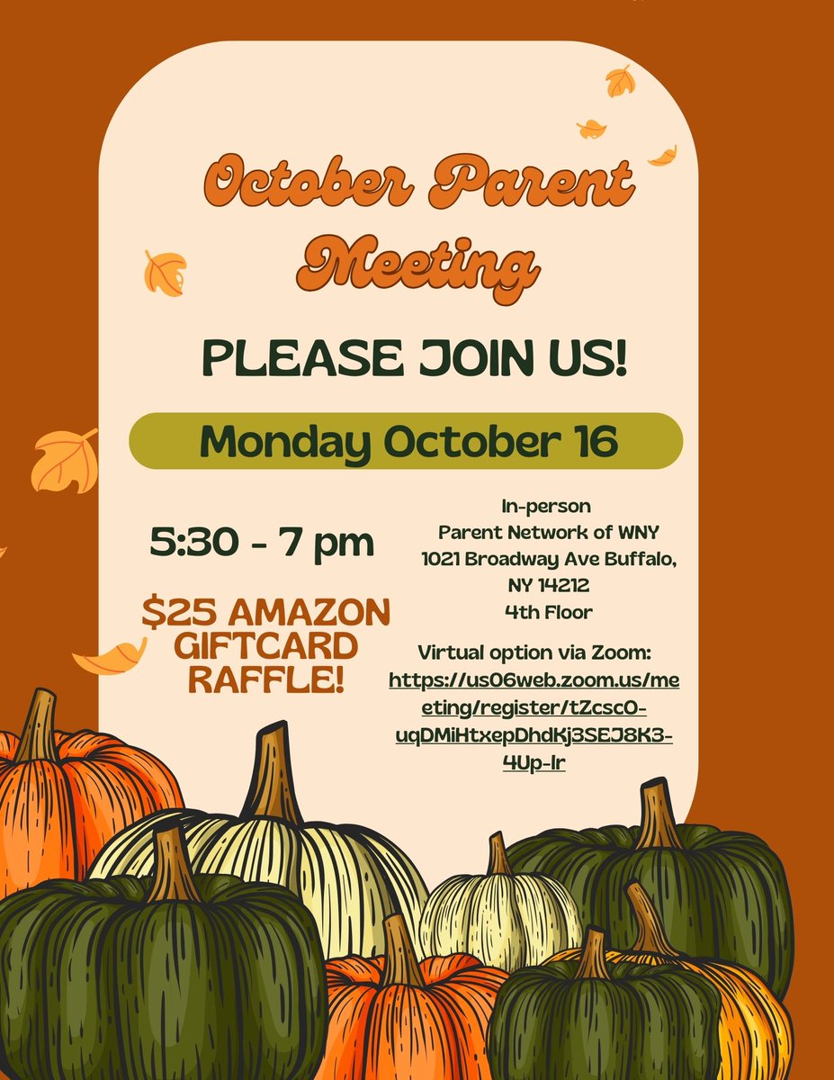 Please join SEPAC for our next parent meeting on Monday, September 16 @ 5:30 pm. We will be in-person and virtual. See attached flyer for details.