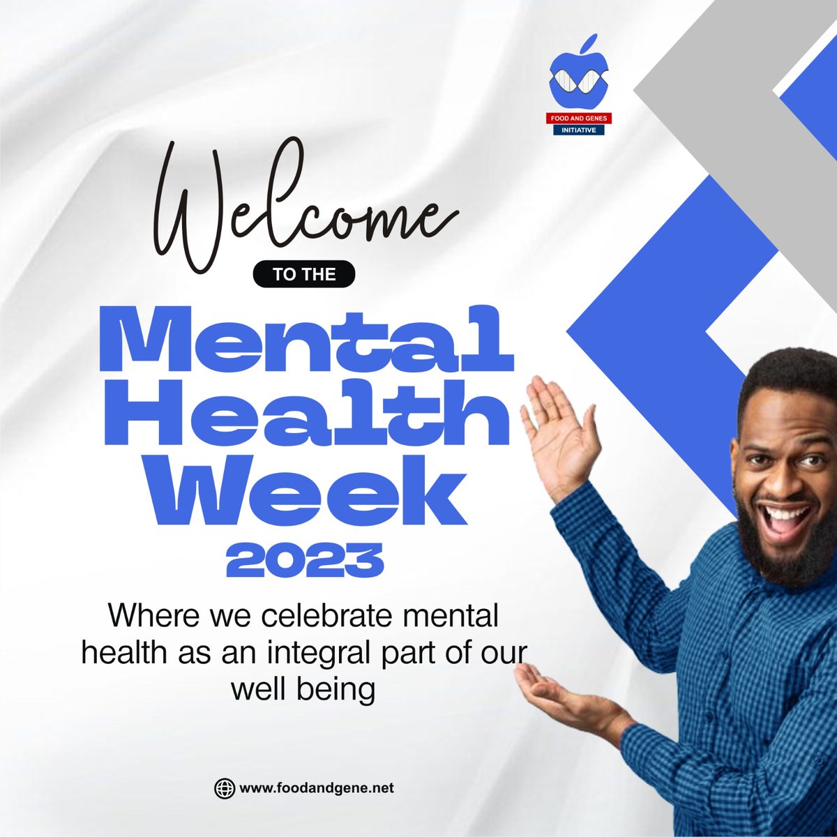 foodandgenes's tweet photo. Welcome to Mental Health Week 2023, a time dedicated to acknowledging the vital role of mental health in our lives. We come together to celebrate the profound impact of mental well-being on our overall health and happiness. Our mental health is not separate from but an integral https://t.co/eBm8KGB3uU