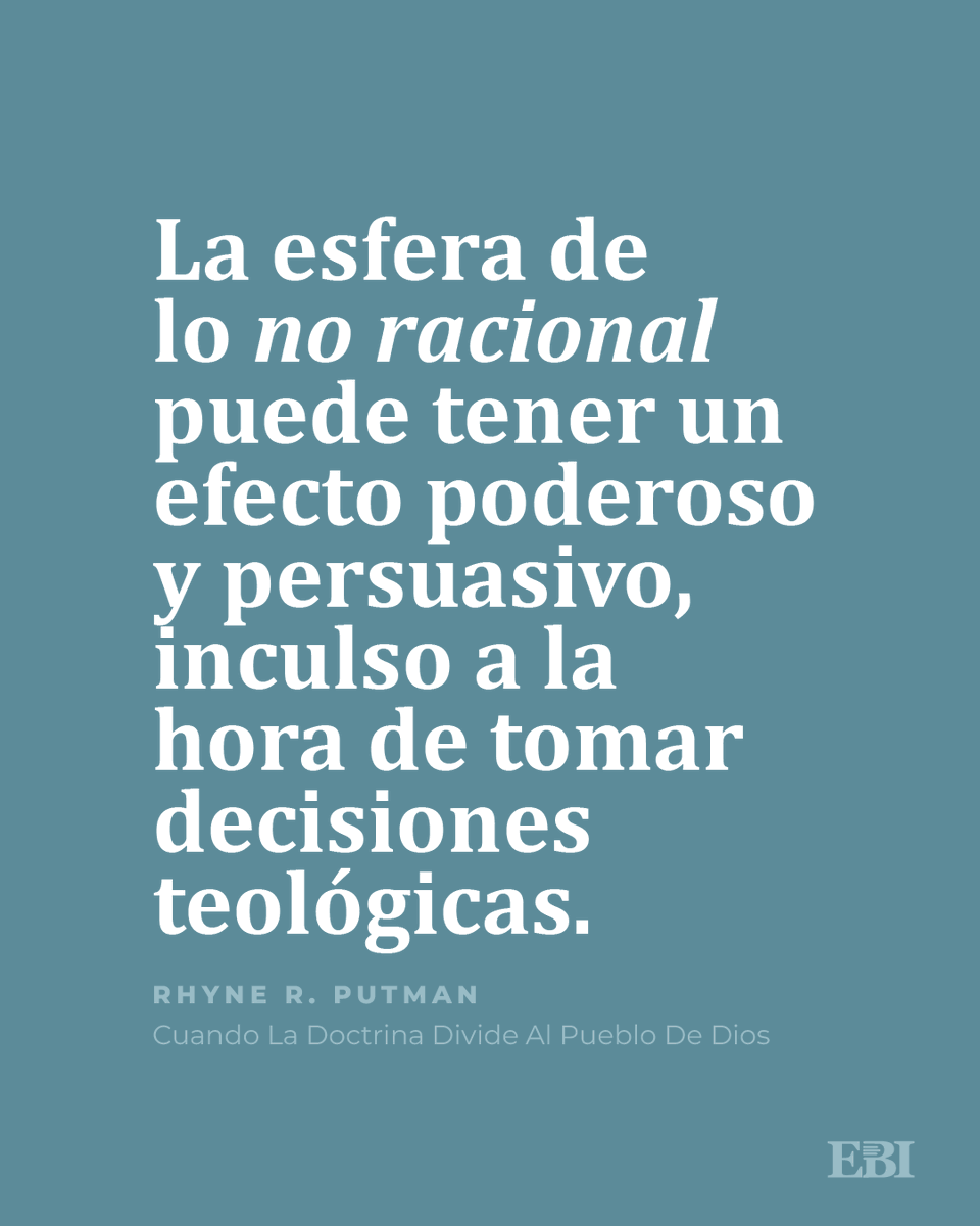 ¿Conoces creyentes divididos por cuestiones doctrinales?

No te pierdas "Cuando la doctrina divide al pueblo de Dios" donde el autor nos anima hacia la gracia en el desacuerdo y la firmeza en la verdad.

Conoce más bit.ly/3R8NaO1
Muestra GRATIS bit.ly/3zu2mhc