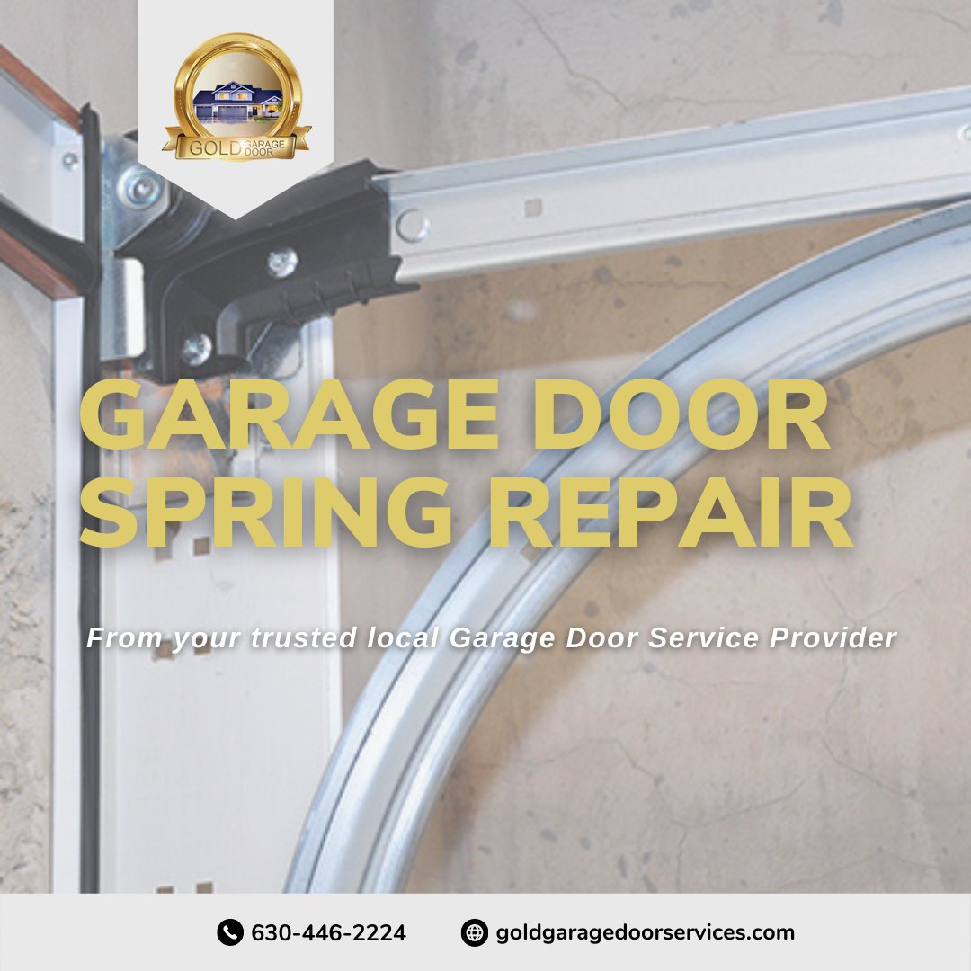 Swift and Reliable Garage Door Spring Repairs! 🛠️ Trust us to get your door back in action. #GarageDoorHeroes #SpringRepair