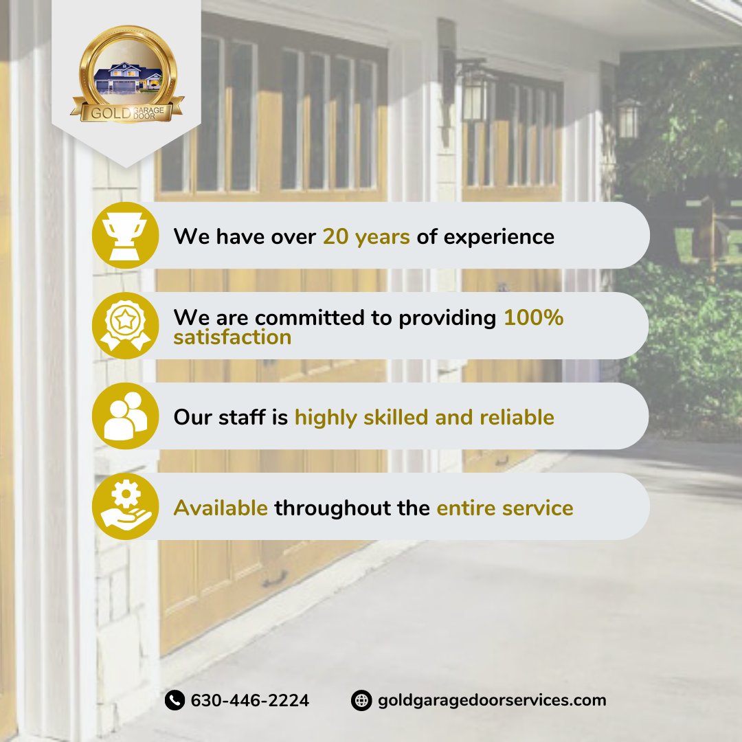 Experience excellence with Gold Garage Door Repair! 🌟  #GarageDoorExperts