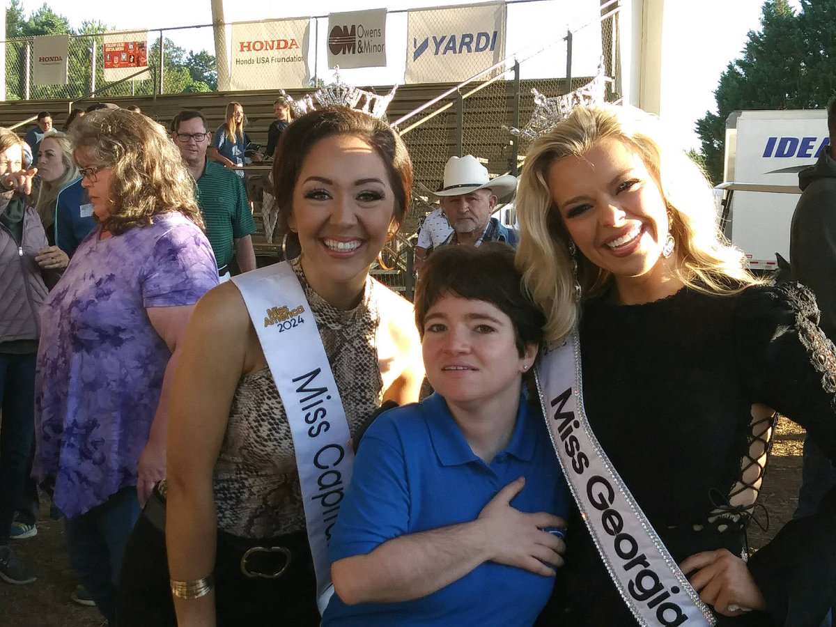 So grateful to have had the opportunity to declare the opening of the Olympic Games as the Mistress of Ceremonies and lead the parade of athletes this weekend at the Annual Georgia Horse Special Olympics!!!  <a href="/SpecialOlympics/">Special Olympics</a>  <a href="/MissAmerica/">Miss America</a>  <a href="/officialmissga/">Miss Georgia Scholarship Organization</a>