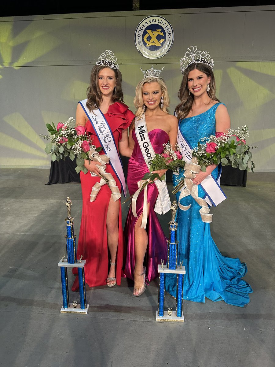 I had the best time spending time with some of my sister queens and emceeing the Miss Coosa Valley Fair pageant!