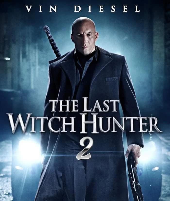 ReelInspireDsgn's tweet photo. 🧙‍♀️🔥 Witches and warlocks! #TheLastWitchHunter2 is in the works! Vin Diesel returns to hunt down darkness once again. 🌕 #WitchHunterReturns #VinDiesel #SequelBuzz  #VinDiesel #MovieMagic https://t.co/9KjRDQr404