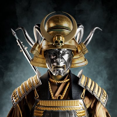 Bushido Society #1690
Was picked up by our Whale Warrior "Holder of many bags" #digitalart by Joseph Diaz is epic.  #NFTartwork #Solana #SOL #SolanaNFTs #NFTjapan #NFTartist